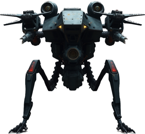 Acid Sprayer Drone, a construct of the Iron Blight.