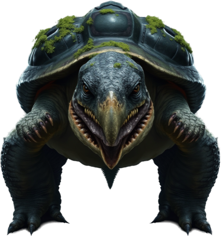 Bog Snapper, a beast of the Drowned Realm.