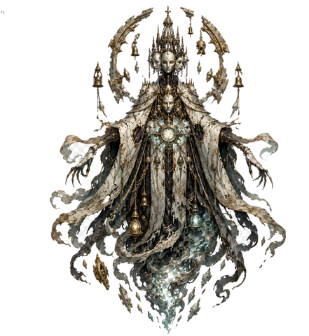 The Pale Hierophant, a caster of the Necropolis.
