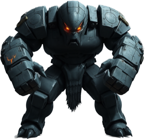 Cinderblock Brute, a brute of the Necropolis.