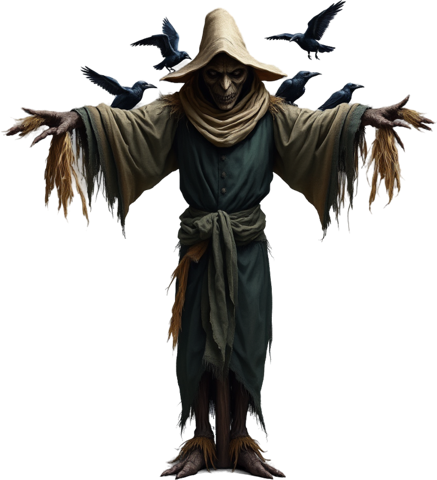 Crowfather, a spirit of the Plague Field.