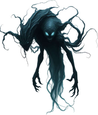 Deepcurrent Shade, a spirit of the Drowned Realm.