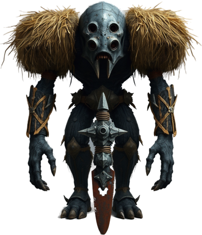 Harvest Golem, a construct of the Plague Field.