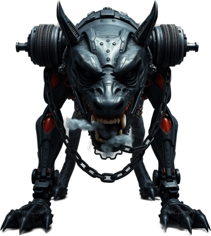 Junkyard Hound, a construct of the Necropolis.
