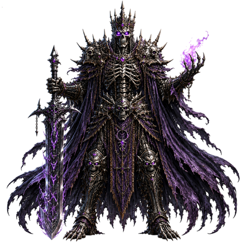 Leader Skeleton, a caster of the Necropolis.