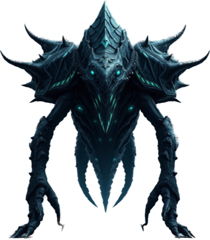 Leviathan Warden, a brute of the Drowned Realm.