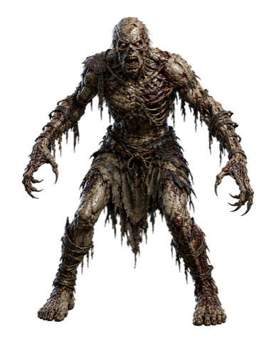 Medium Zombie, a undead of the Necropolis.