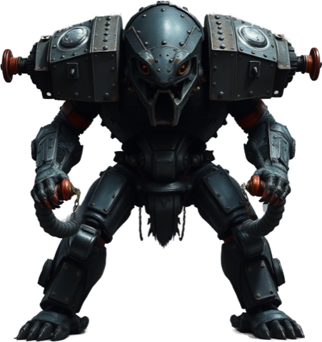 Piston Brute, a construct of the Iron Blight.