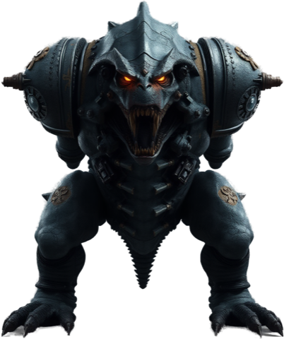 Pressure Brute, a construct of the Iron Blight.