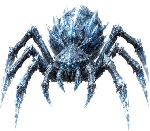 Rimeweave Spider, a beast of the Plague Field.