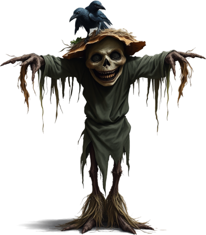 Scarecrow Stalker, a spirit of the Plague Field.