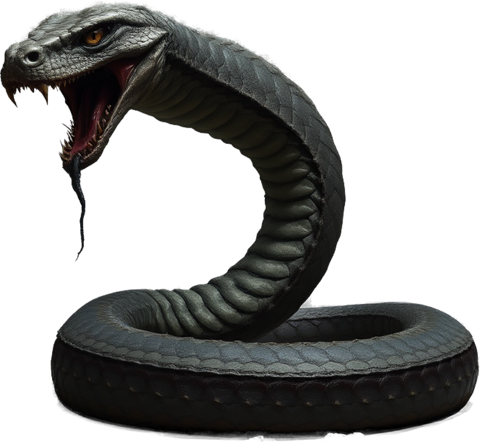 Silt Serpent, a serpent of the Drowned Realm.