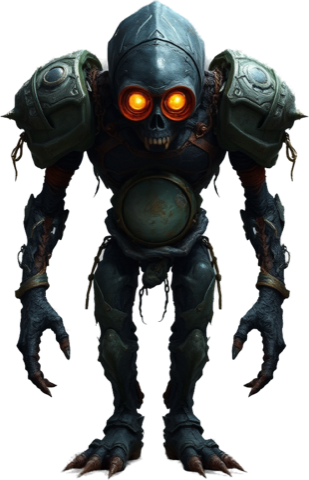 Trash Golem, a construct of the Necropolis.