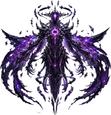 Void Seraph, a floater of the Necropolis.